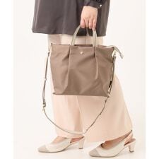 【撥水】肩楽ナイロン2WAYバッグ