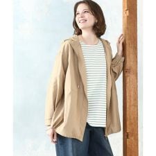 【大きいサイズ/撥水/花粉ガード】マウンテンパーカー