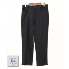 【大きいサイズ】さらさらストレッチストレートパンツ