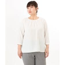 【大きいサイズ/11号サイズあり】ギャザーブラウス