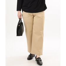 【大きいサイズ】ストレッチベイカーパンツ