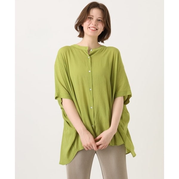 大きいサイズ】シャーリングシア―ブラウス | エウルキューブ(eur3