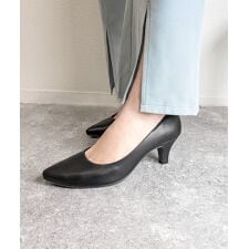 【日本製・大きいサイズ】ポインテッドトゥヒールパンプス