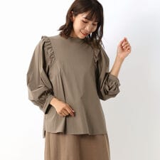 ﾎﾞﾃﾞｨｼｪﾙｸｰﾙﾌﾞﾛｰﾄﾞ 衿付きﾋﾞｯｸﾞｽﾘｰﾌﾞBL