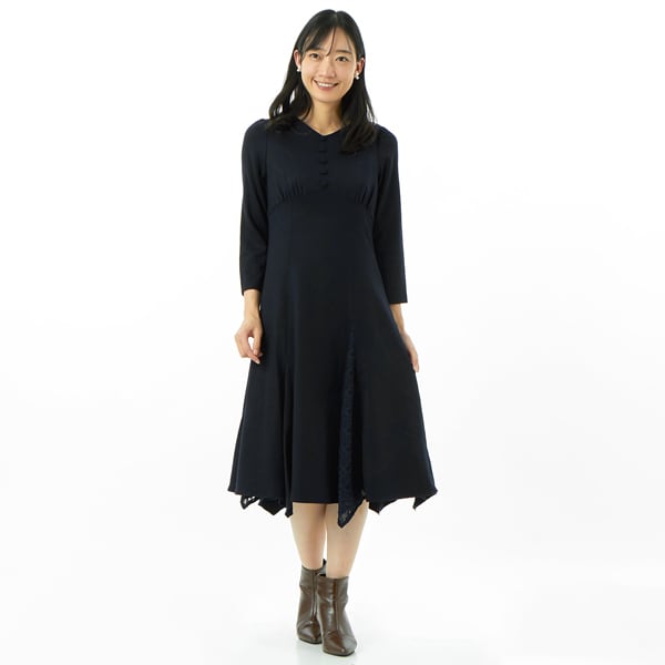 無地ノースリータックワンピース | カールパークレーン(Karl Park Lane