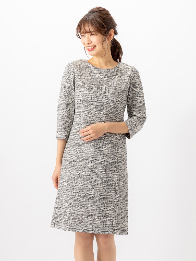 カールパークレーン（Karl Park Lane）/【セットアップ】ストレッチツィードワンピース セットアップ】ストレッチツィードワンピース | カールパークレーン