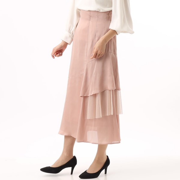 カールパークレーン（Karl Park Lane）/楊柳ティアードスカート 楊柳ティアードスカート | カールパークレーン(Karl Park Lane