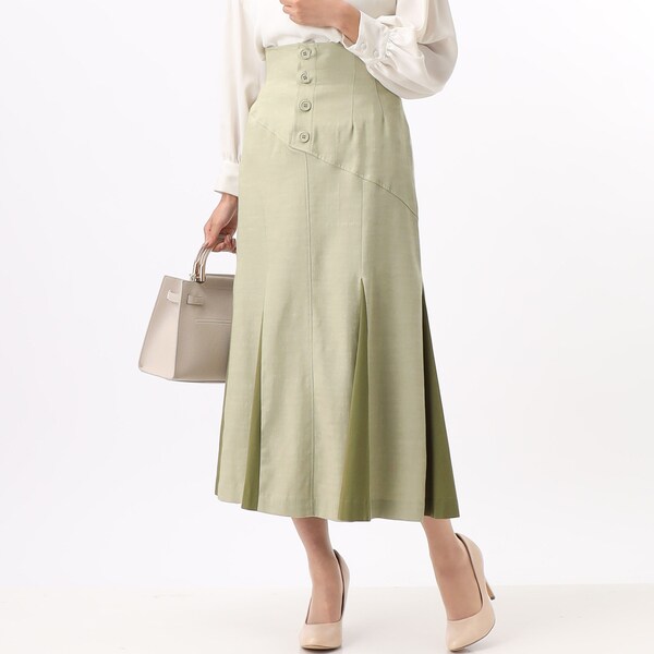 ｵ・ﾄ・ﾅ ｵｯｸｽ 配色マチ布マーメイドスカート | カールパークレーン