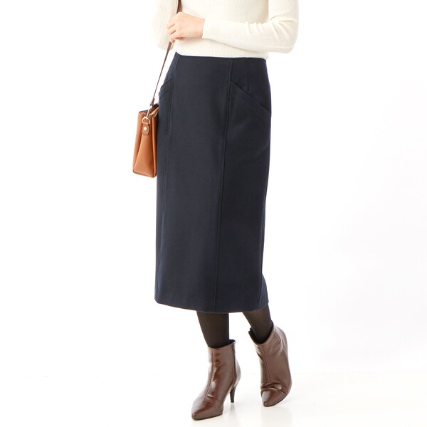 カールパークレーン（Karl Park Lane）/無地切替ストレートスカート 無地切替ストレートスカート | カールパークレーン(Karl Park Lane