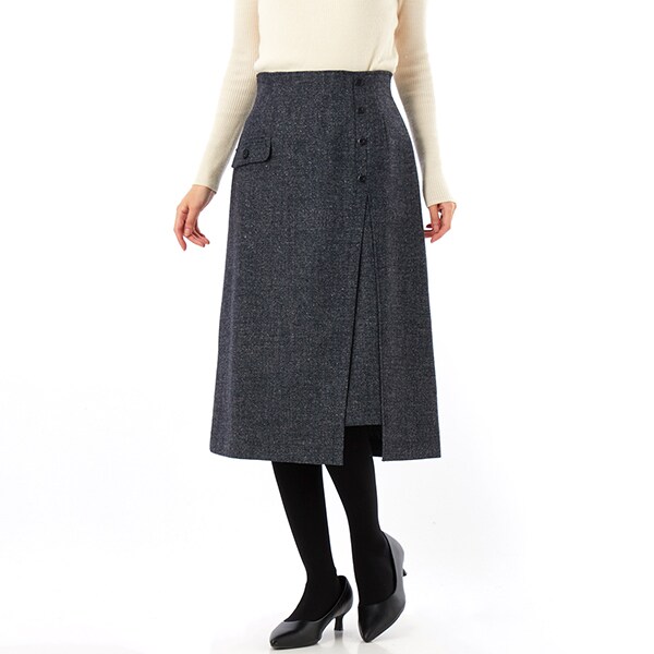 カールパークレーン（Karl Park Lane）/無地切替ハギフレアースカート 無地切替ハギフレアースカート | カールパークレーン(Karl Park Lane