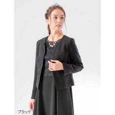 カールパークレーン(Karl Park Lane)のサテンジョーゼットキーネックジャケット