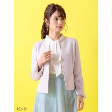 カールパークレーン(Karl Park Lane)のサテンジョーゼットキーネックジャケット