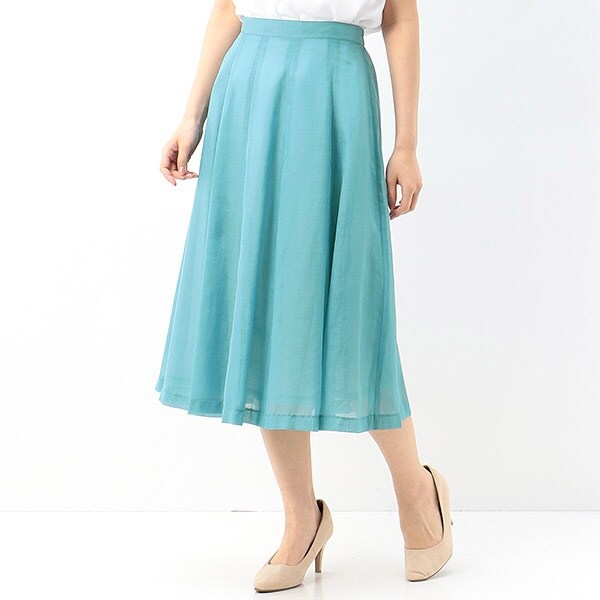 新品&激安KarLParkLaneカールパークレーンベージュフレアスカート11号 綿ボイルマチ付フレアースカート｜KarLParkLane Style ONLINE SHOP