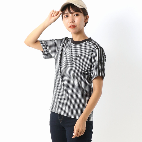 アディダスオリジナルス 】 GINGHAM TEE /ギンガム ティーシャツ