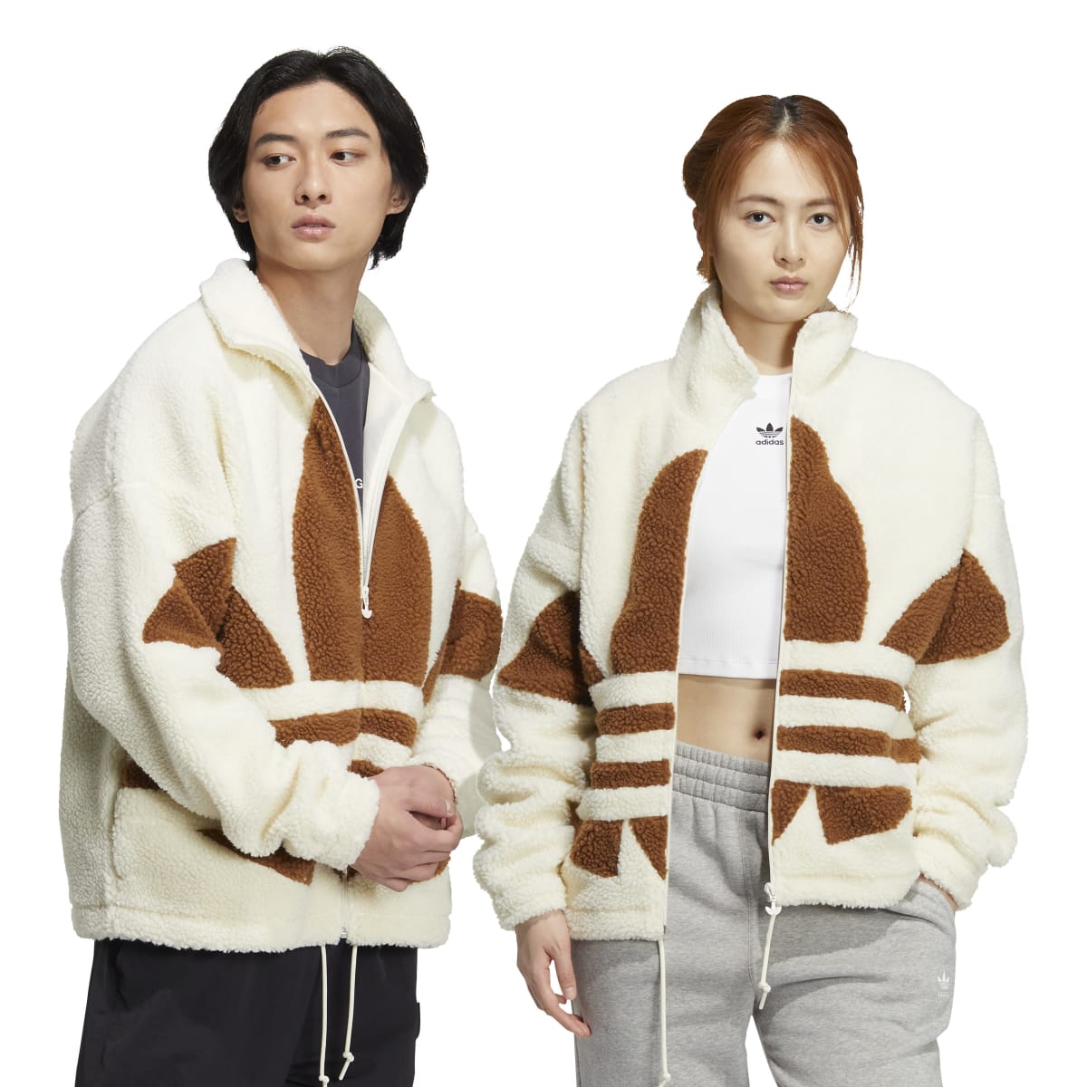 ジャケット/アウターadidas originals  アディダス シェルパ　アウター　フリース