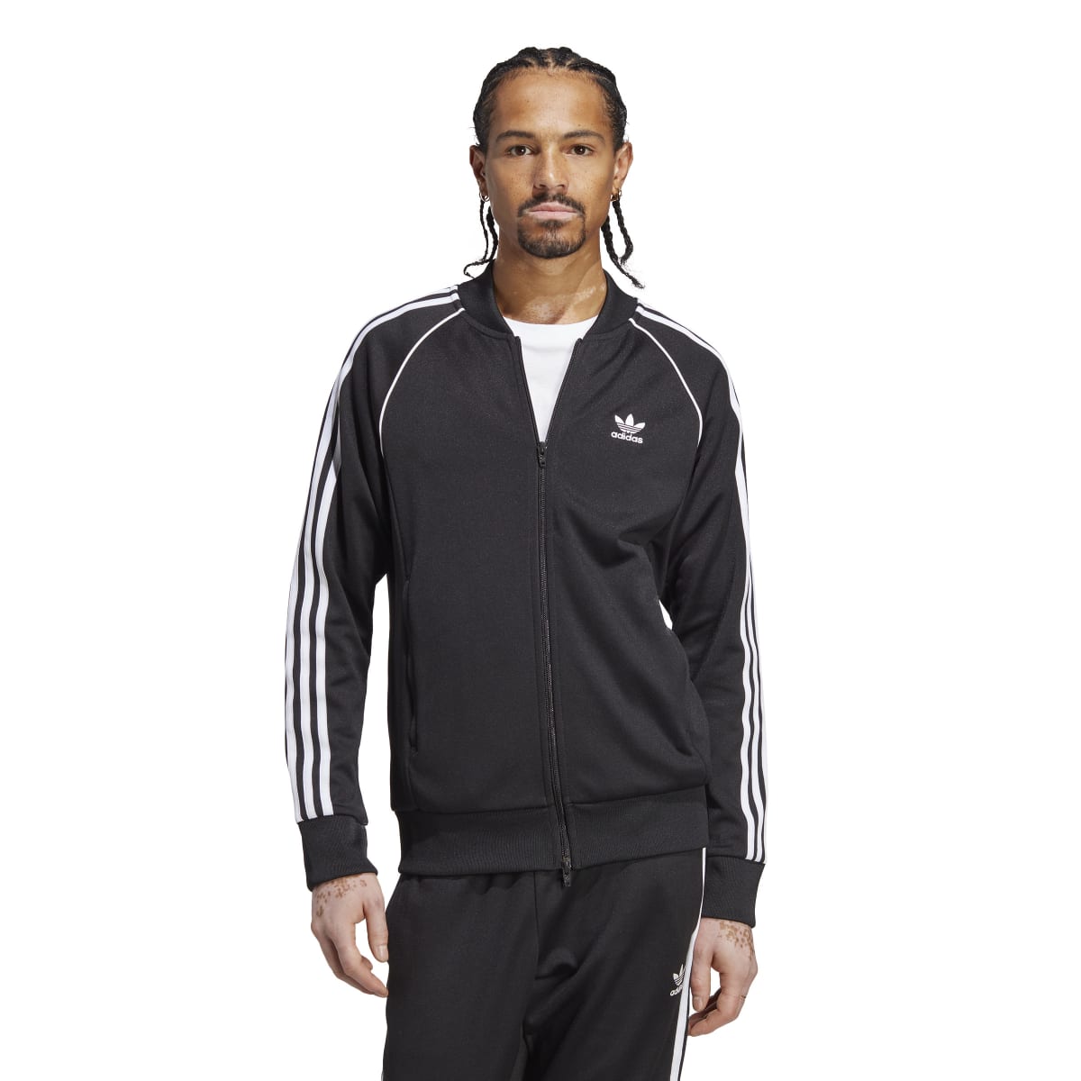 adidas Originals SST TRACK TOP ブラック＆ホワイト