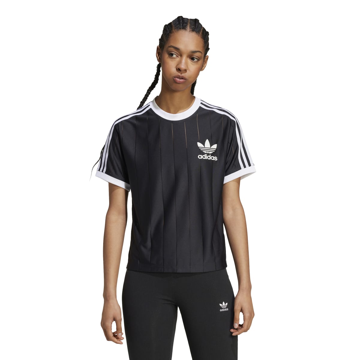 adidas Originals/アディカラースリーストライプス ピンストライプ半袖Tシャツ | アディダス オリジナルス(adidas  originals) | マルイウェブチャネル