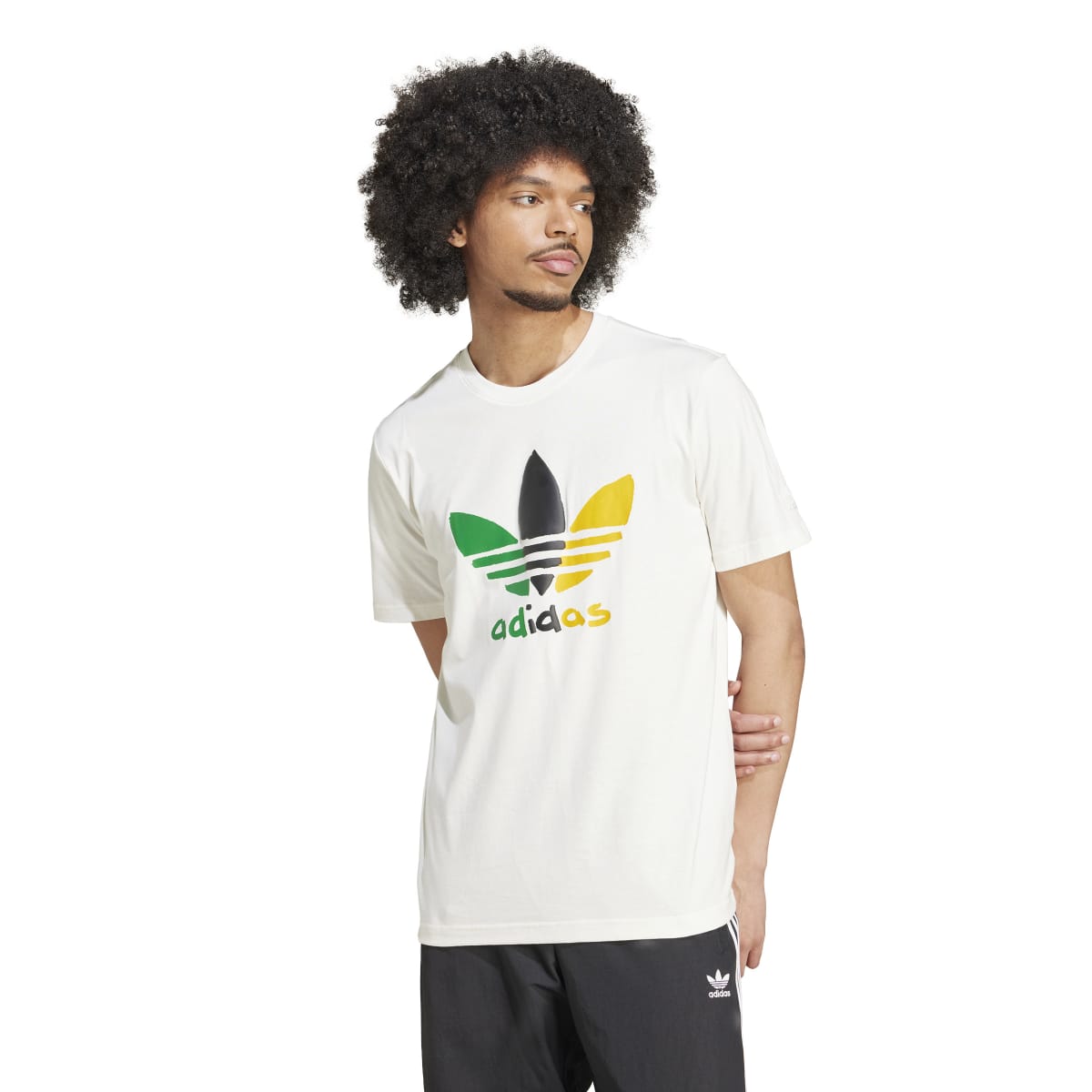 adidasオリジナル ボーダーラガーシャツ サイズM adidas Originals