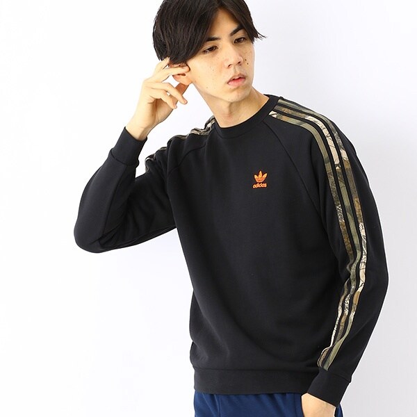 アディダスオリジナルス】CAMOCREWNECK/スウェットトレーナー ...