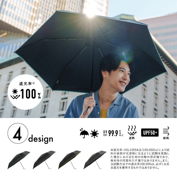 シャイニーチタンミニ（遮光率100%、UVカット率99％以上、UPF50+