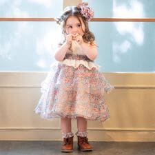 リバティオーガンジーワンピース【日本製】