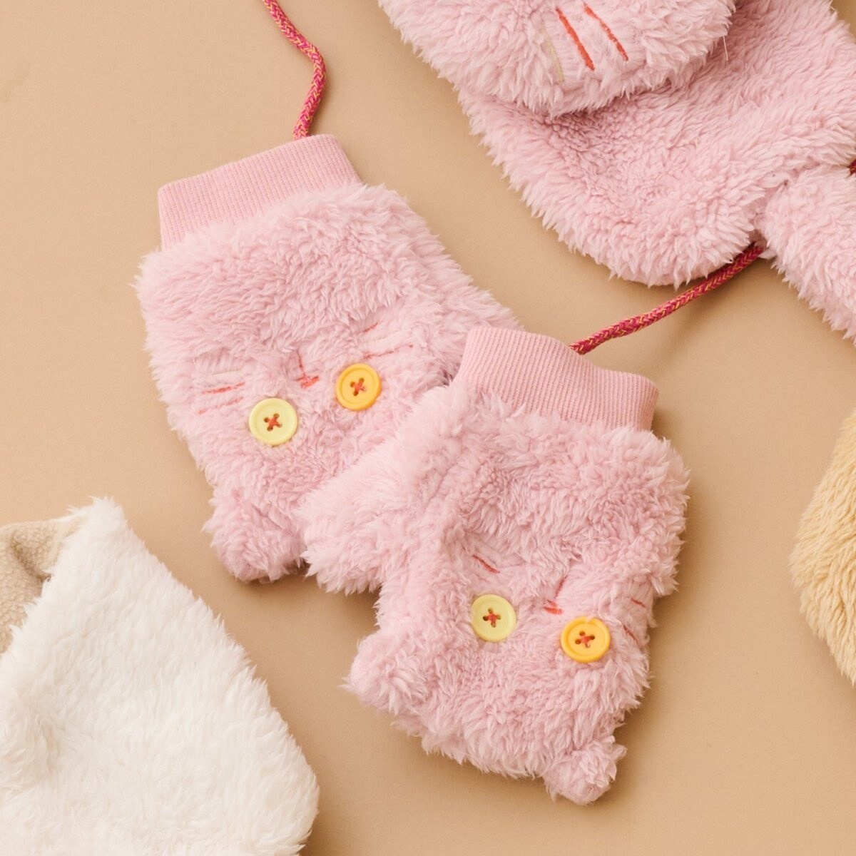 もこくま顔ドン ボアミトン | ミキハウス ホットビスケッツ(MIKIHOUSE