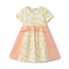 ミモザ切替ワンピース