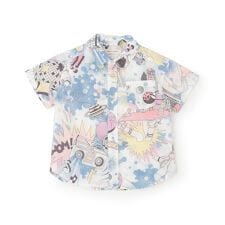 【親子リンク】LUKEY  S ROBOT半袖シャツ