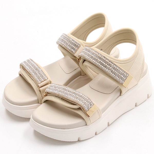 ベルクロストラップホットフィックスサンダル | ツモリチサト ウォーク