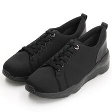 オールウェザー対応厚底レースアップスニーカー