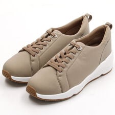 オールウェザー対応厚底レースアップスニーカー