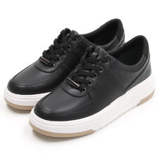 厚底レースアップスニーカー