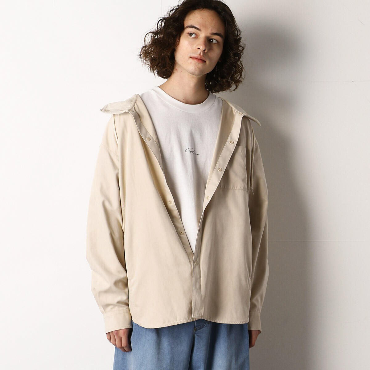 purple yellowメンズフード付ニット 2025年最新Purple\u0026Yellow 素材：ニット メンズ ニット・セーターの