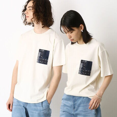 バンダナ柄胸ポケット 半袖tシャツ パープル イエロー Purple Yellow ファッション通販 マルイウェブチャネル Cb002 737 72 01 バンダナ柄胸ポケット 半袖tシャツ パープル イエロー Purple Yellow ファッション通販 マルイウェブチャネル Cb002 737 72 01