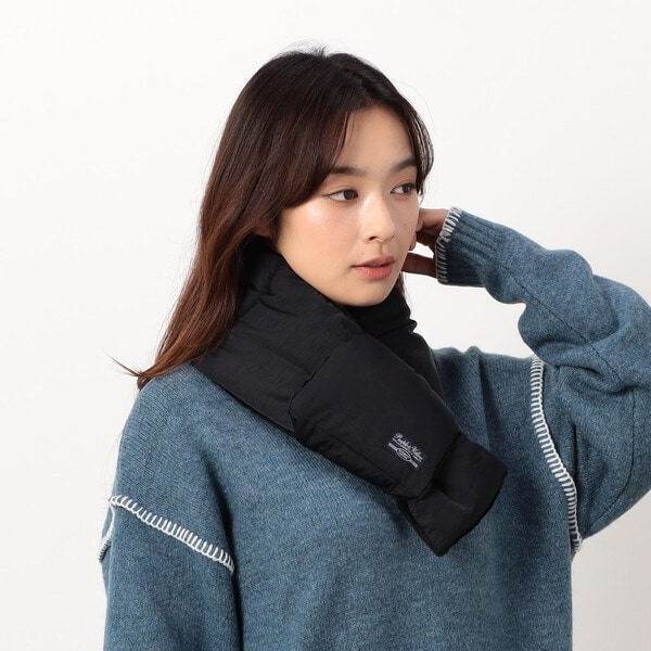 マフラー メンズ ブランド 差し込み かっこいい おしゃれ 短め 防寒