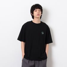 サークルロゴ ミニ刺繍 半袖Ｔシャツ