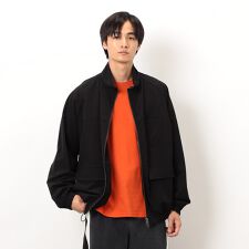 ナイロンストレッチブルゾン