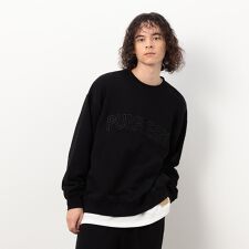 立体刺繍裏毛 プルオーバー