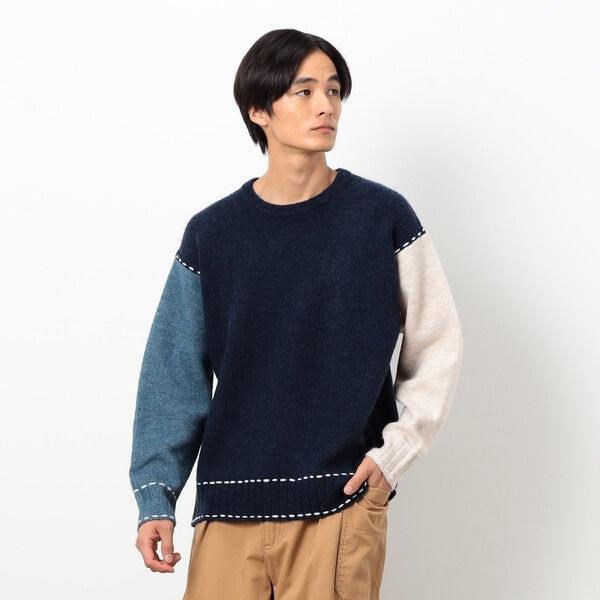 グラデーションブークレプルオーバー | パープル＆イエロー(Purple