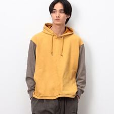 スエードタッチダンボール プルパーカ