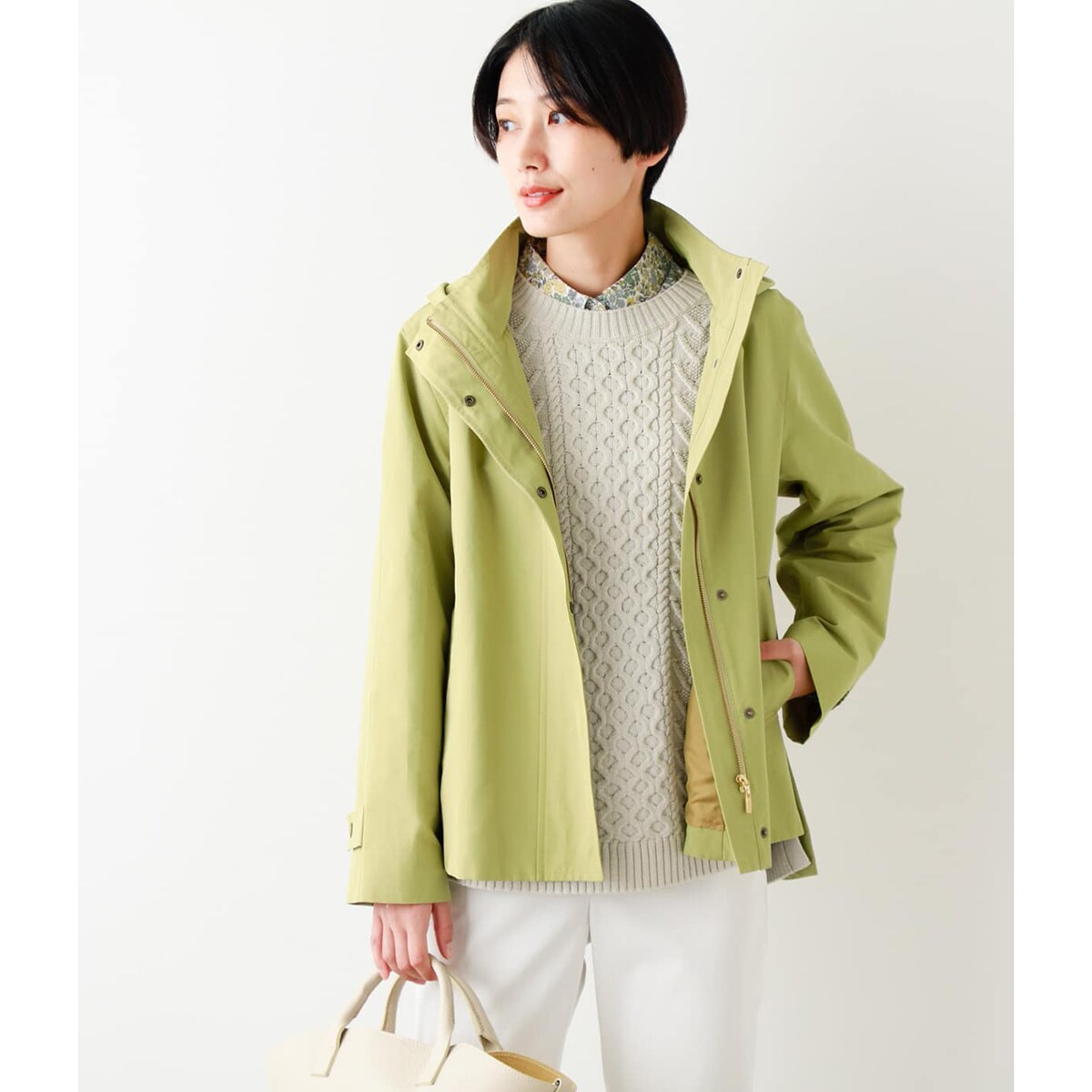 New Yorker ニュウヨーカーTCグログラン フーデッドショートコート WOMEN（レディース） その他｜ファッション通販のNY.ONLINE