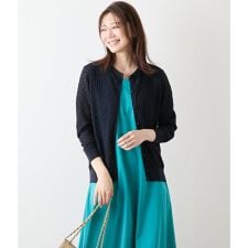 TCホールガーメント(R)  透かし柄カーディガン