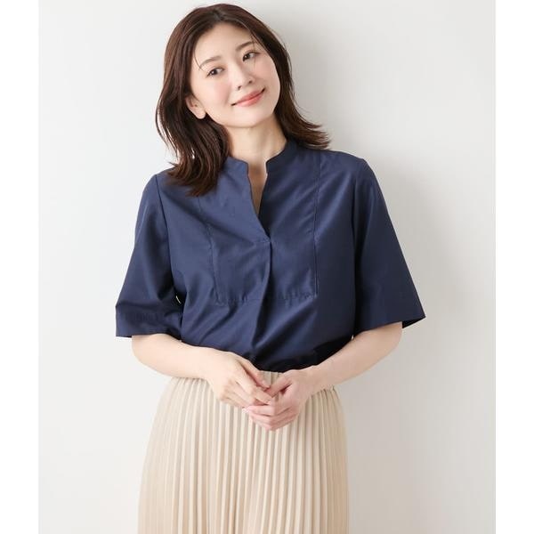 TCライトタンブラー 5分袖ビブフロントスキッパーシャツ