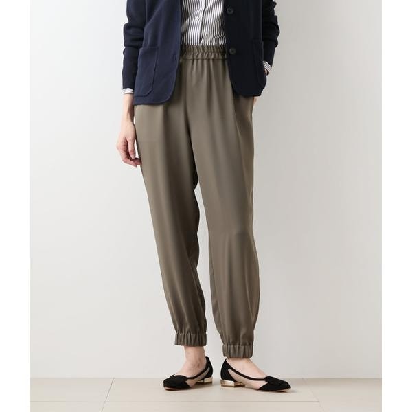 ポリエステルダブルクロス テーパードジョガーパンツ | ニューヨーカー