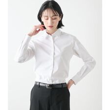 コットンポリブロード レギュラーカラーシャツ(リクルート対応)