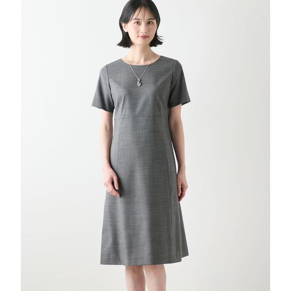 【新品】NEW YORKER ニューヨーカー ワンピース M NEWYORKER ワンピース MONOGRAM 半袖ワンピース : ZOZOTOWN