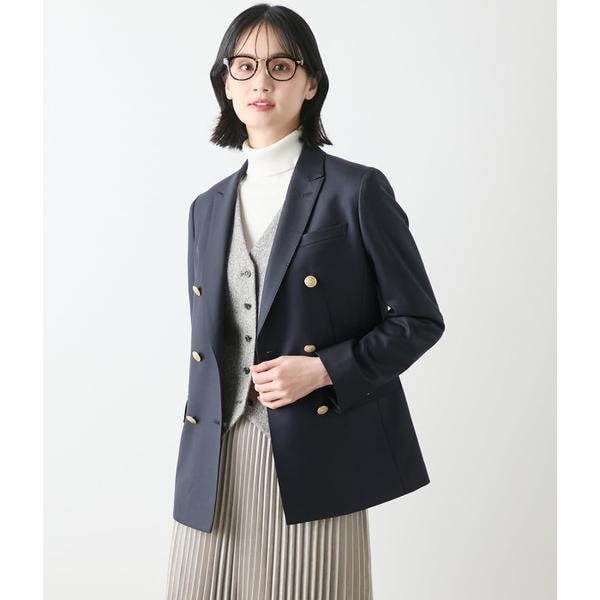 New Yorker スカートスーツ シングルボタン(黒) WEB限定/OUTLET】【X】【年間】 1釦サテンショールカラー