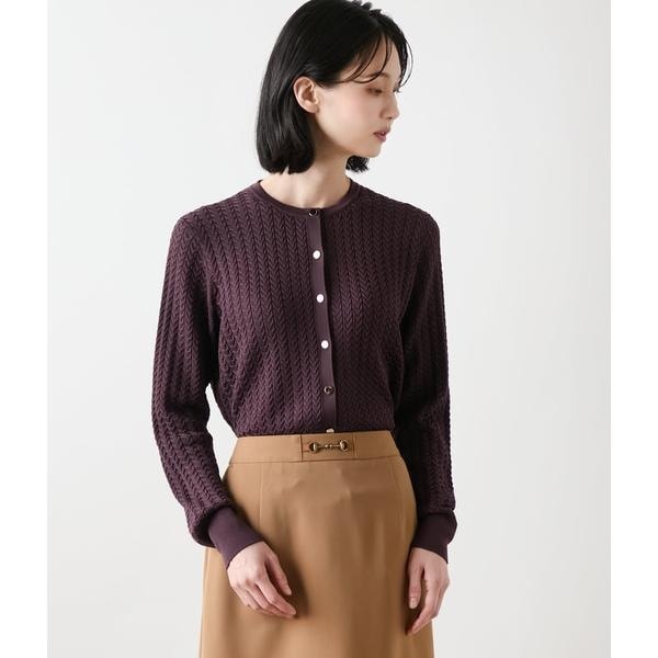 ケーブルニット コットン クルーネック カーディガン | ポロ ラルフ