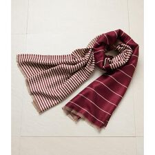 チェックボーダーストール