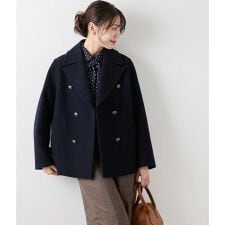 ニューヨーカー(NEWYORKER)のラムウールモッサ ピーコート